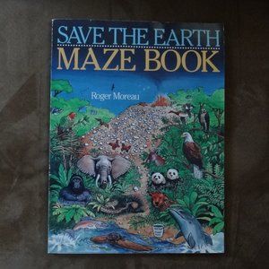 SAVE the EARTH Maze Book ~ A New Twist on MAZES